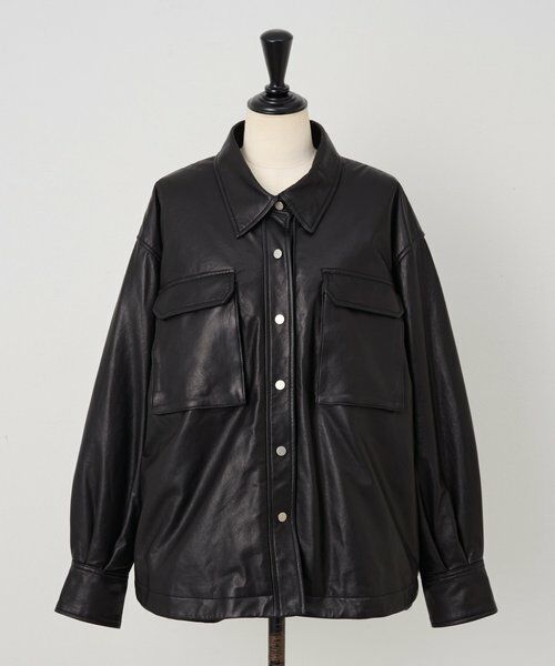 BEARDSLEY / ビアズリー その他アウター | 《15 quinze》レザーダウンジャケット | 詳細17