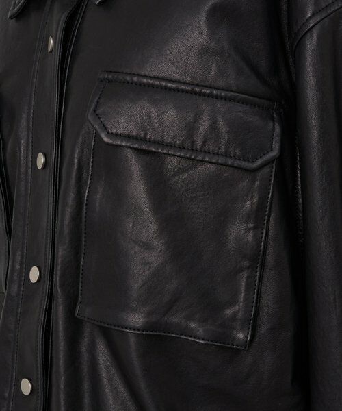 BEARDSLEY / ビアズリー その他アウター | 《15 quinze》レザーダウンジャケット | 詳細24