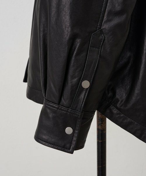BEARDSLEY / ビアズリー その他アウター | 《15 quinze》レザーダウンジャケット | 詳細25