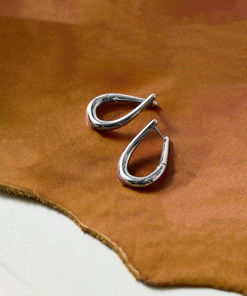 BEARDSLEY/ビアズリー フープピアス シルバー F BEARDSLEY/ビアズリー フープピアス シルバー F
