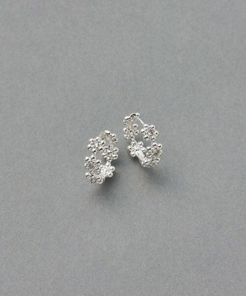 BEARDSLEY/ビアズリー フラワーピアス シルバー F BEARDSLEY/ビアズリー フラワーピアス シルバー F