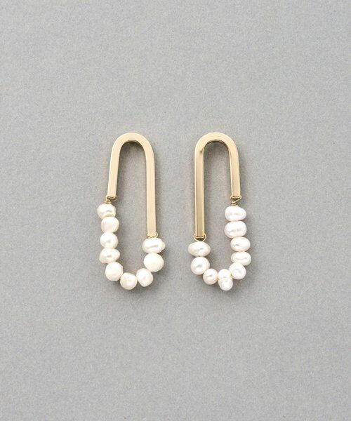 BEARDSLEY / ビアズリー ブレスレット・バングル | ゴールド×パールピアス | 詳細1