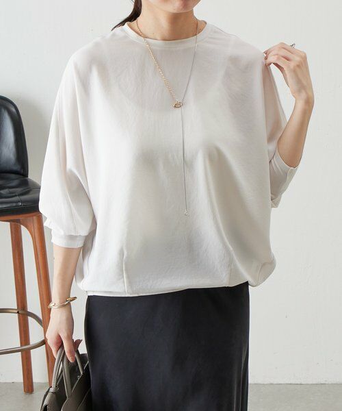 BEARDSLEY / ビアズリー シャツ・ブラウス | ストレッチドルマンT | 詳細1