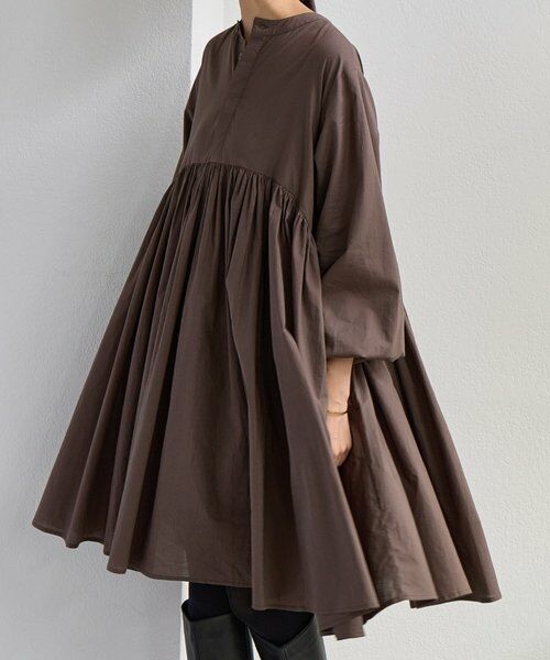 ギャザーチュニック （シャツ・ブラウス）｜BEARDSLEY