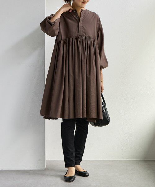 ギャザーチュニック （シャツ・ブラウス）｜BEARDSLEY