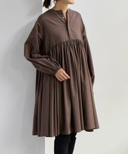 BEARDSLEY / ビアズリー シャツ・ブラウス | ギャザーチュニック | 詳細13