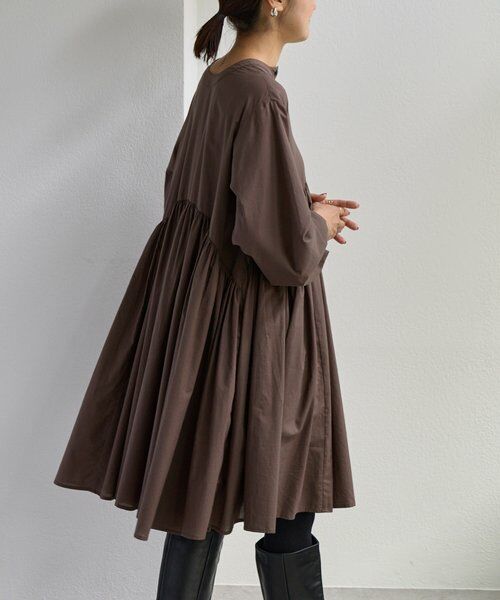 BEARDSLEY / ビアズリー シャツ・ブラウス | ギャザーチュニック | 詳細14