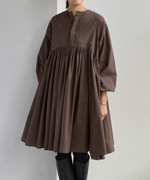 BEARDSLEY / ビアズリー シャツ・ブラウス | ギャザーチュニック | 詳細5