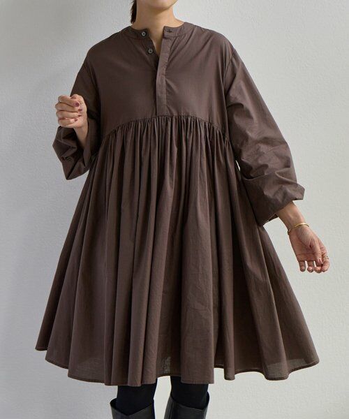 ギャザーチュニック （シャツ・ブラウス）｜BEARDSLEY