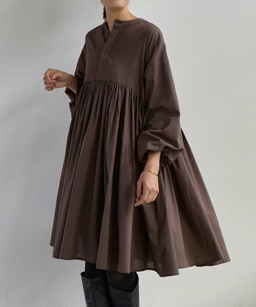 BEARDSLEY シャドーチェックチュニック シャドーチェックチュニック （シャツ・ブラウス）｜BEARDSLEY