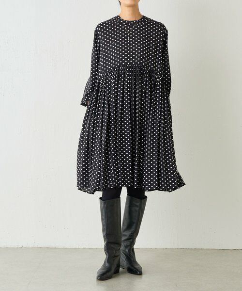 BEARDSLEY / ビアズリー シャツ・ブラウス | ドットギャザーチュニック | 詳細15