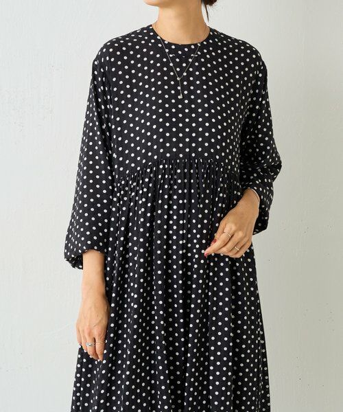 BEARDSLEY / ビアズリー シャツ・ブラウス | ドットギャザーチュニック | 詳細18