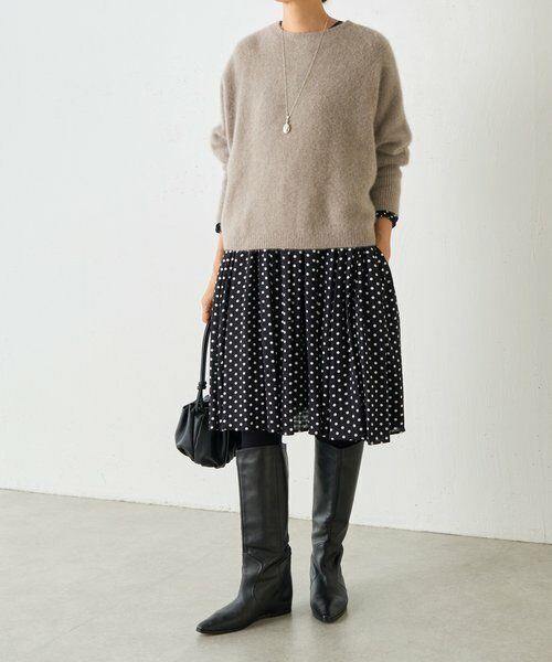 BEARDSLEY / ビアズリー シャツ・ブラウス | ドットギャザーチュニック | 詳細20