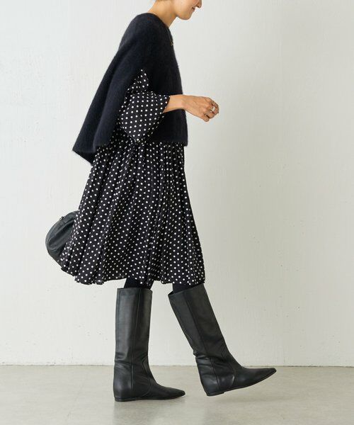 BEARDSLEY / ビアズリー シャツ・ブラウス | ドットギャザーチュニック | 詳細23