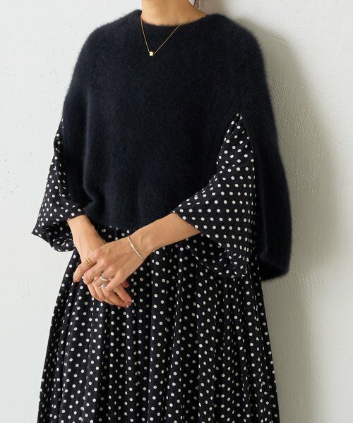 BEARDSLEY / ビアズリー シャツ・ブラウス | ドットギャザーチュニック | 詳細24