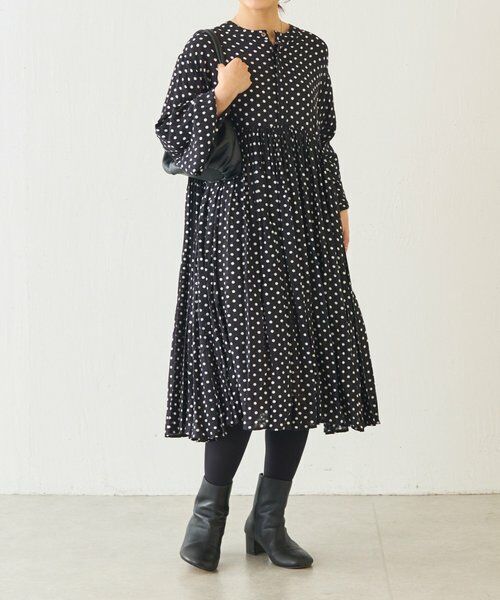 BEARDSLEY / ビアズリー シャツ・ブラウス | ドットギャザーチュニック | 詳細25