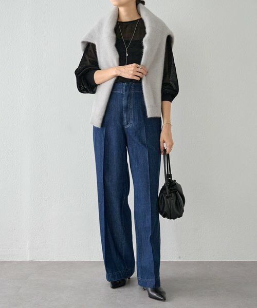 BEARDSLEY / ビアズリー シャツ・ブラウス | グレンチェックベルベットプルオーバー | 詳細17