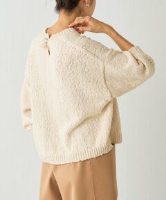 BEARDSLEY / ビアズリー ニット・セーター | コットンスラブデニムライクプルオーバー