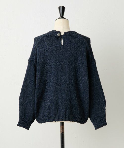 BEARDSLEY / ビアズリー ニット・セーター | コットンスラブデニムライクプルオーバー | 詳細23