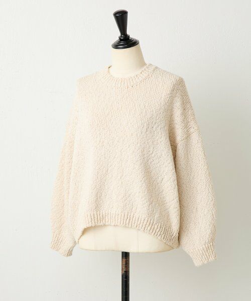 BEARDSLEY / ビアズリー ニット・セーター | コットンスラブデニムライクプルオーバー | 詳細25