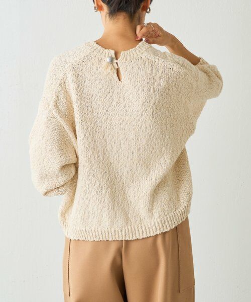 BEARDSLEY / ビアズリー ニット・セーター | コットンスラブデニムライクプルオーバー | 詳細17