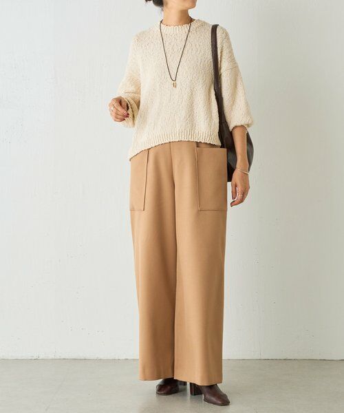 BEARDSLEY / ビアズリー ニット・セーター | コットンスラブデニムライクプルオーバー | 詳細20