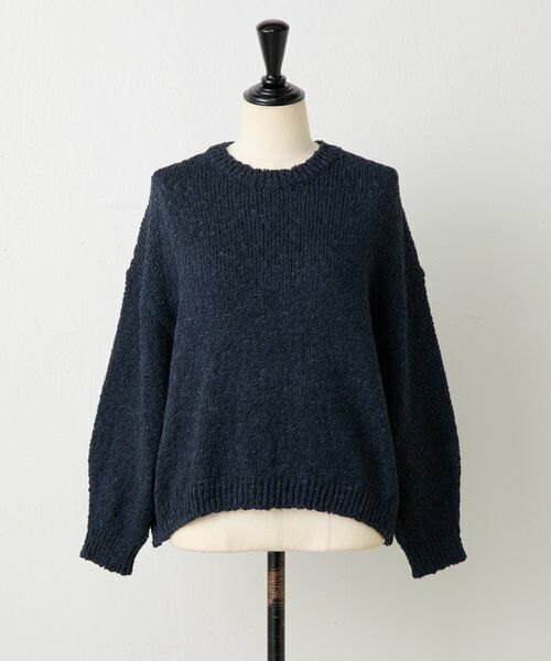 BEARDSLEY / ビアズリー ニット・セーター | コットンスラブデニムライクプルオーバー | 詳細22