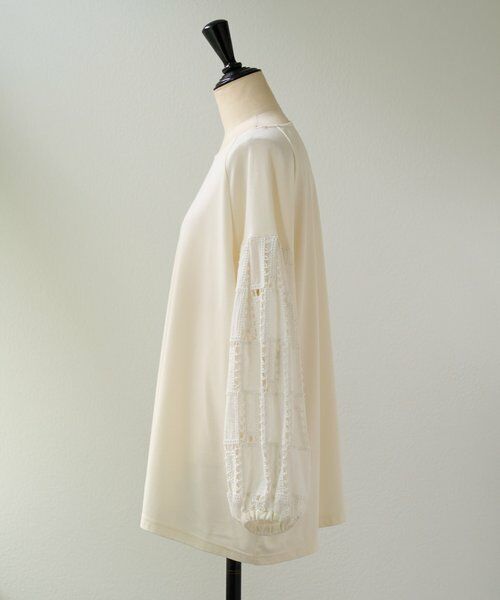 BEARDSLEY / ビアズリー カットソー | 袖編み編みレースカットソー | 詳細29