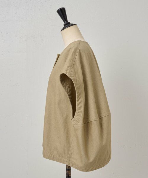 BEARDSLEY / ビアズリー その他アウター | 後ろぷっくりノースリーブブルゾン | 詳細20