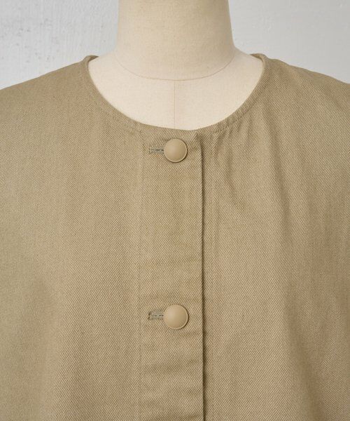 BEARDSLEY / ビアズリー その他アウター | 後ろぷっくりノースリーブブルゾン | 詳細23