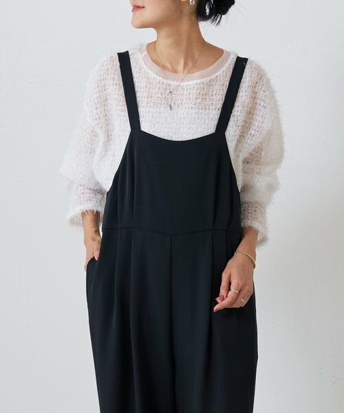 BEARDSLEY / ビアズリー ロング・マキシ丈ワンピース | トロミサロペット | 詳細7