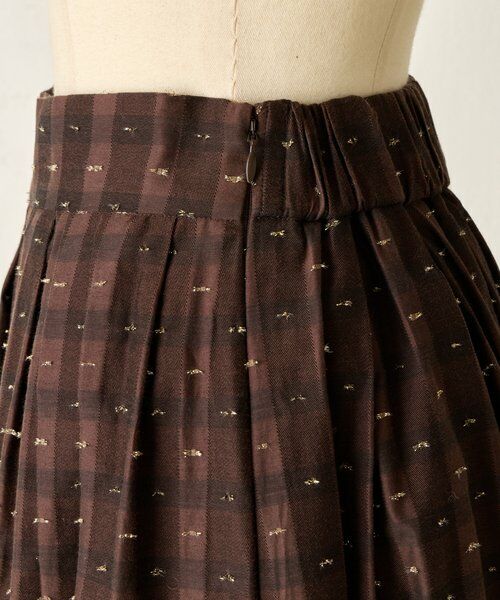 BEARDSLEY / ビアズリー ロング・マキシ丈スカート | 先染めチェックタックスカート | 詳細15