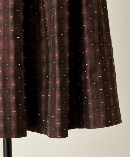 BEARDSLEY / ビアズリー ロング・マキシ丈スカート | 先染めチェックタックスカート | 詳細17