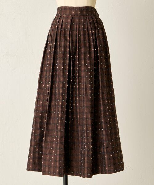 BEARDSLEY / ビアズリー ロング・マキシ丈スカート | 先染めチェックタックスカート | 詳細30