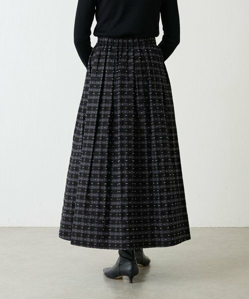 BEARDSLEY / ビアズリー ロング・マキシ丈スカート | 先染めチェックタックスカート | 詳細21