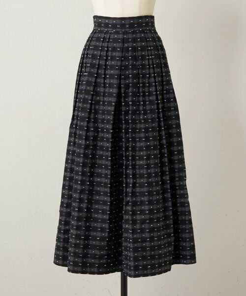 BEARDSLEY / ビアズリー ロング・マキシ丈スカート | 先染めチェックタックスカート | 詳細27