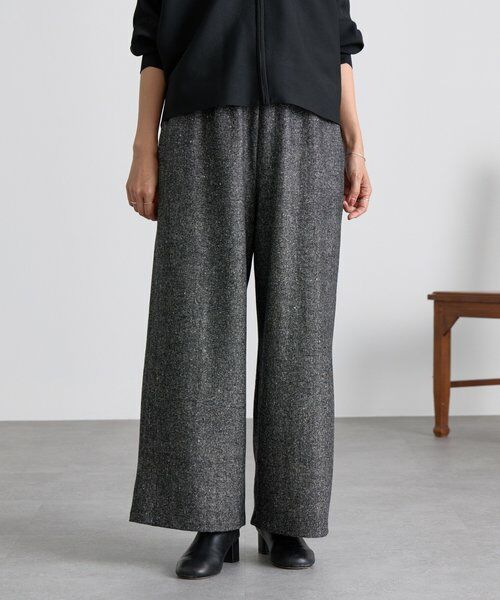 BEARDSLEY / ビアズリー その他パンツ | ウエストリブネップツイードパンツ | 詳細23