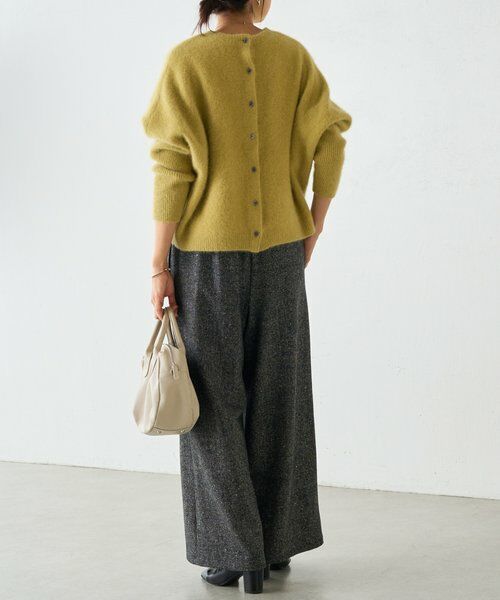 BEARDSLEY / ビアズリー その他パンツ | ウエストリブネップツイードパンツ | 詳細12