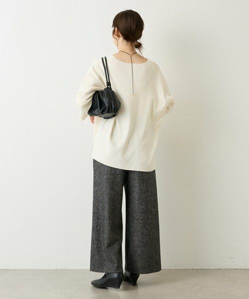 BEARDSLEY / ビアズリー その他パンツ | ウエストリブネップツイードパンツ | 詳細16