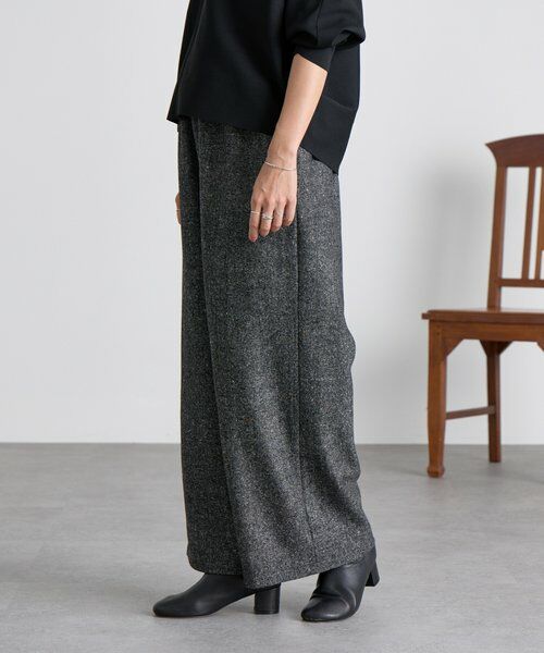 BEARDSLEY / ビアズリー その他パンツ | ウエストリブネップツイードパンツ | 詳細24