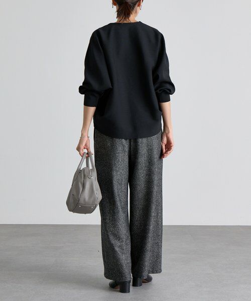 BEARDSLEY / ビアズリー その他パンツ | ウエストリブネップツイードパンツ | 詳細9