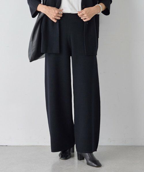 BEARDSLEY / ビアズリー その他パンツ | ウールスムースワイドパンツ | 詳細1