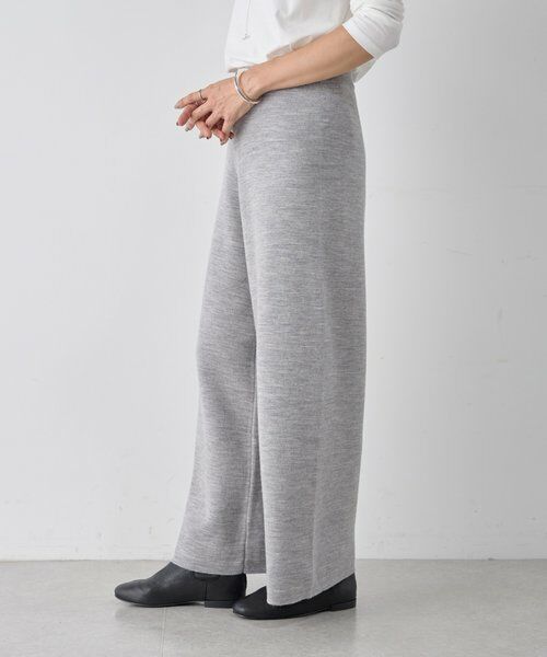 BEARDSLEY / ビアズリー その他パンツ | ウールスムースワイドパンツ | 詳細11