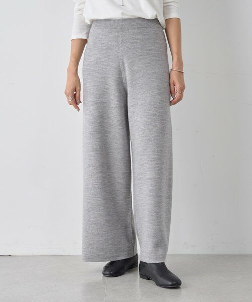 BEARDSLEY / ビアズリー その他パンツ | ウールスムースワイドパンツ | 詳細13