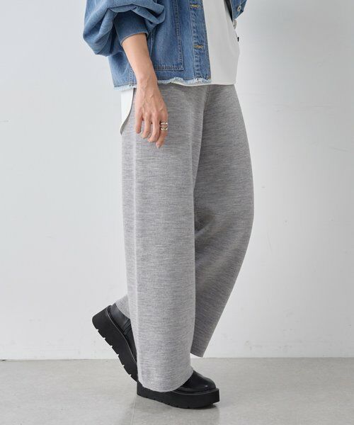 BEARDSLEY / ビアズリー その他パンツ | ウールスムースワイドパンツ | 詳細19