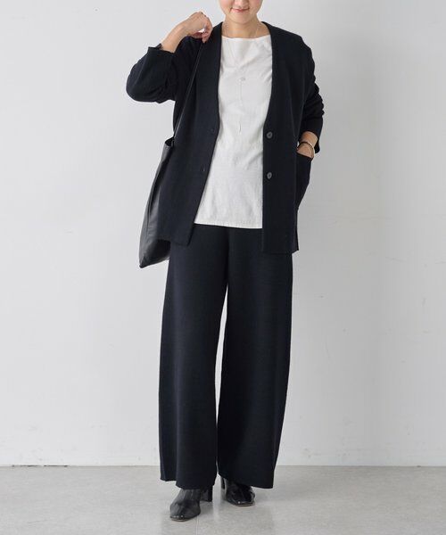 BEARDSLEY / ビアズリー その他パンツ | ウールスムースワイドパンツ | 詳細2