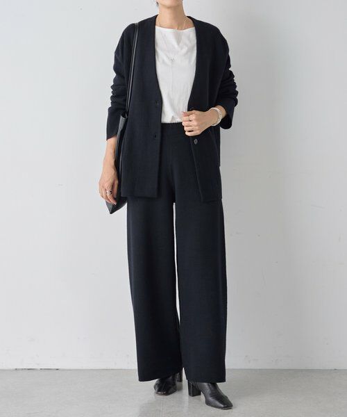 BEARDSLEY / ビアズリー その他パンツ | ウールスムースワイドパンツ | 詳細4