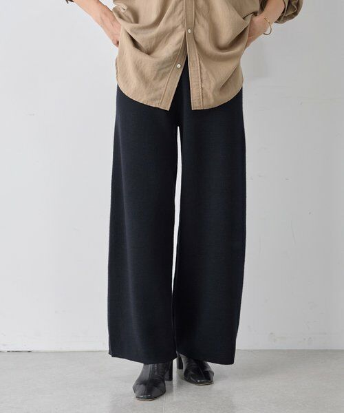 BEARDSLEY / ビアズリー その他パンツ | ウールスムースワイドパンツ | 詳細5