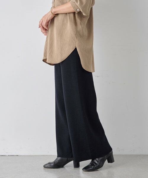 BEARDSLEY / ビアズリー その他パンツ | ウールスムースワイドパンツ | 詳細6
