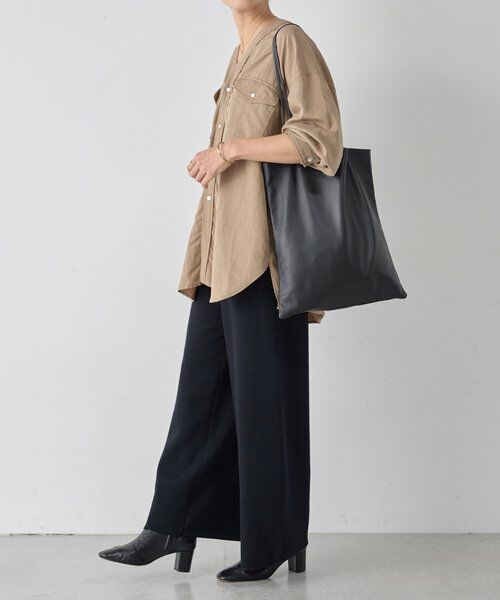 BEARDSLEY / ビアズリー その他パンツ | ウールスムースワイドパンツ | 詳細9